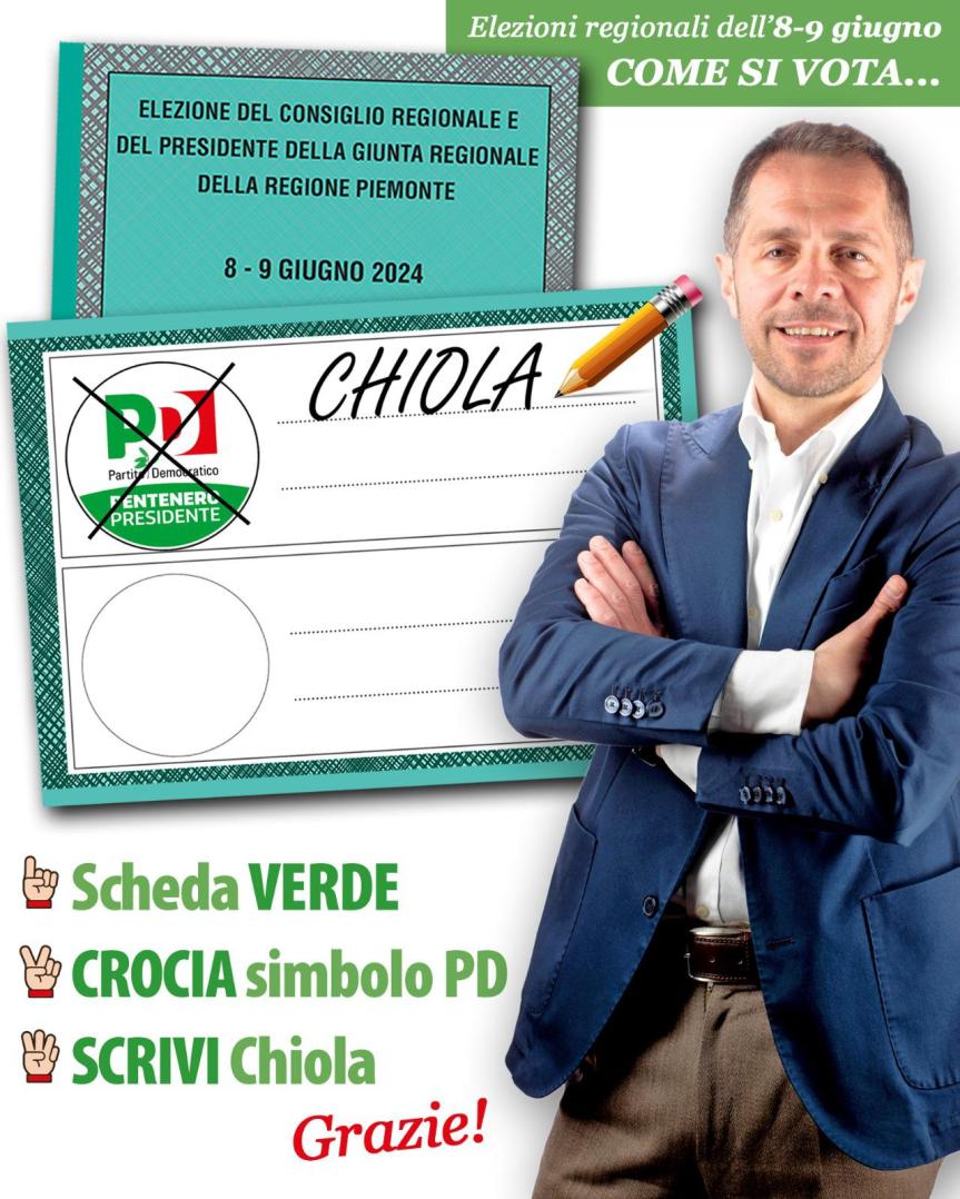 #messaggiopromozionale. Tribuna Politica presenta Rinaldo&nbsp;Chiola