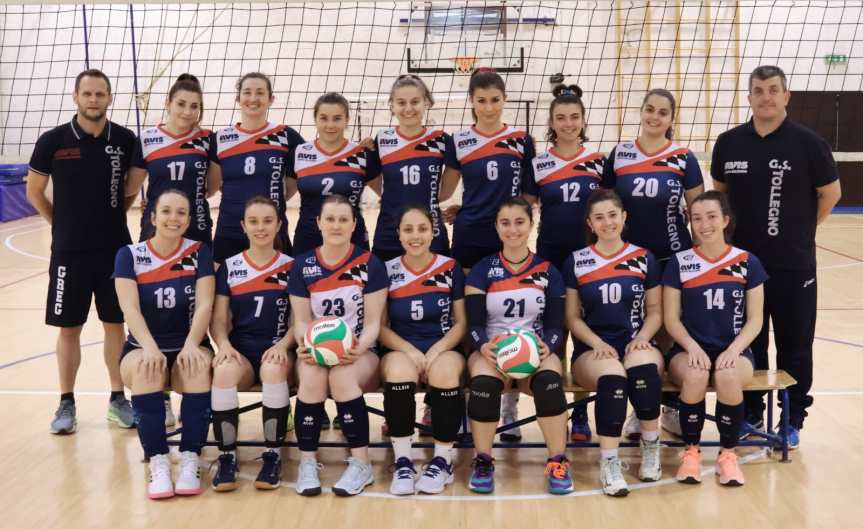 PALLAVOLO:TOLLEGNO CONQUISTA SERIE&nbsp;D