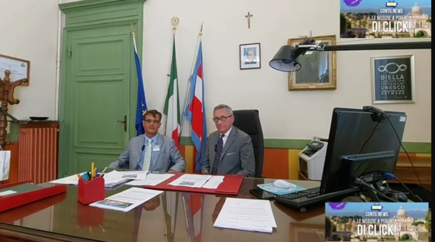 La Nomina al Sindaco della Città di Biella Marzio Olivero come supporter friend di&nbsp;contgnews