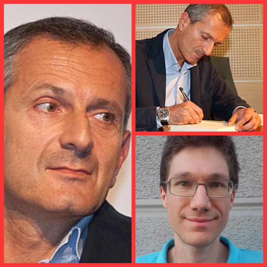 Lo scrittore Gianrico Carofiglio un amico del nostro Michel Camillo che si presenta a tutti&nbsp;noi