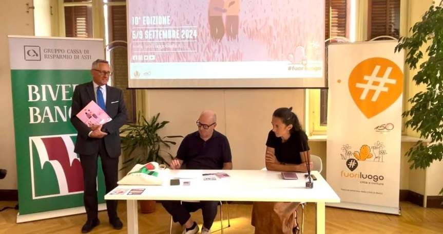 Dal 6 al 9 settembre&nbsp; il 10° anniversario del festival letterario fuoriluogo sarà a&nbsp;Biella