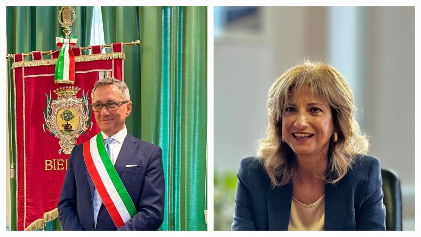 Il Questore di Biella Delia Bucarelli ha incontrato il Sindaco della Città di Biella Marzio&nbsp;Olivero