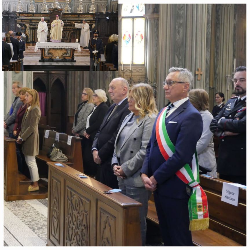 Festeggiato il Patrono della Polizia di Stato alla presenza delle più alte cariche istituzionali tra cui il Sindaco di Biella Marzio Olivero. La Messa è stata officiata dal Vescovo Roberto&nbsp;Farinella