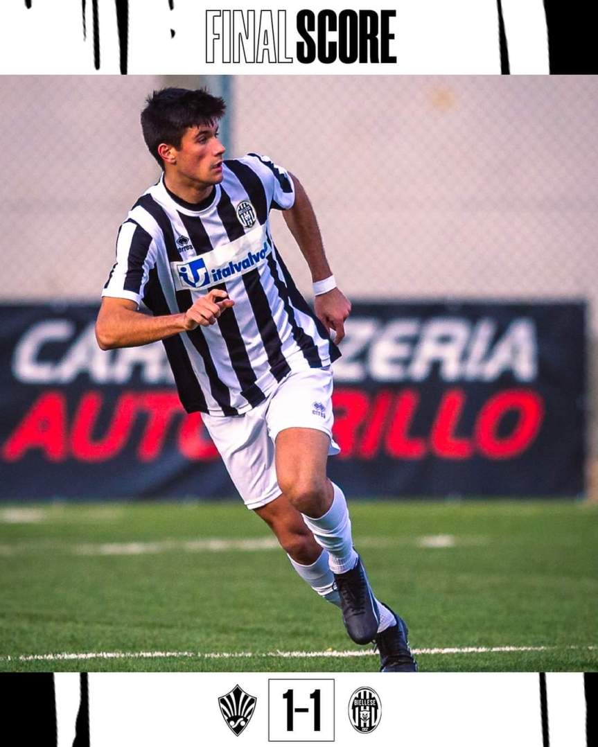 Grande grinta della Biellese a Oleggio.&nbsp; Un pareggio fenomenale. Ottimo il lavoro della squadra e di Mister Prina e della&nbsp;Dirigenza