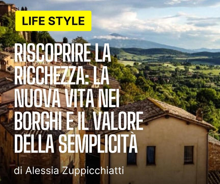 I Nuovi “Ricchi” di Oggi: Una Rivoluzione di Stile di Vita.&nbsp; di Alessia&nbsp;Zuppicchiatti