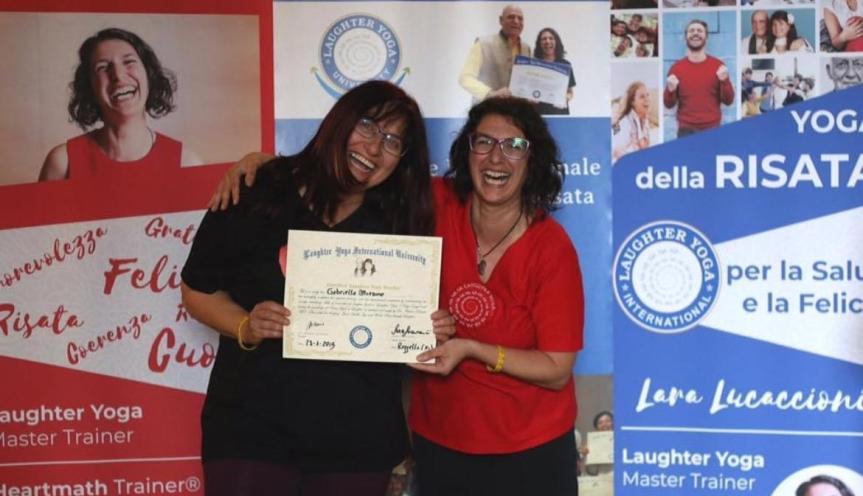 Anche a Biella lo Yoga della risata con Gabriella Mozzone.&nbsp; di Alessia&nbsp;Zuppicchiatti