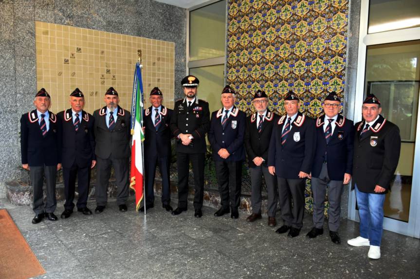 Il Comandante Provinciale Giacometti ha incontrato l’Associazione Nazionale dei Carabinieri sabato 26&nbsp;ottobre