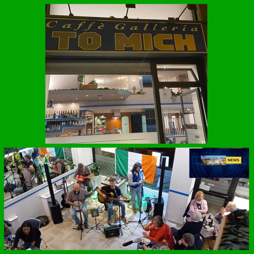 Proseguono gli eventi al Caffè Galleria to Mich di Michele Sorriento. Sabato 9 novembre erano presenti i Far From Dublin & Brian&nbsp;Gould.