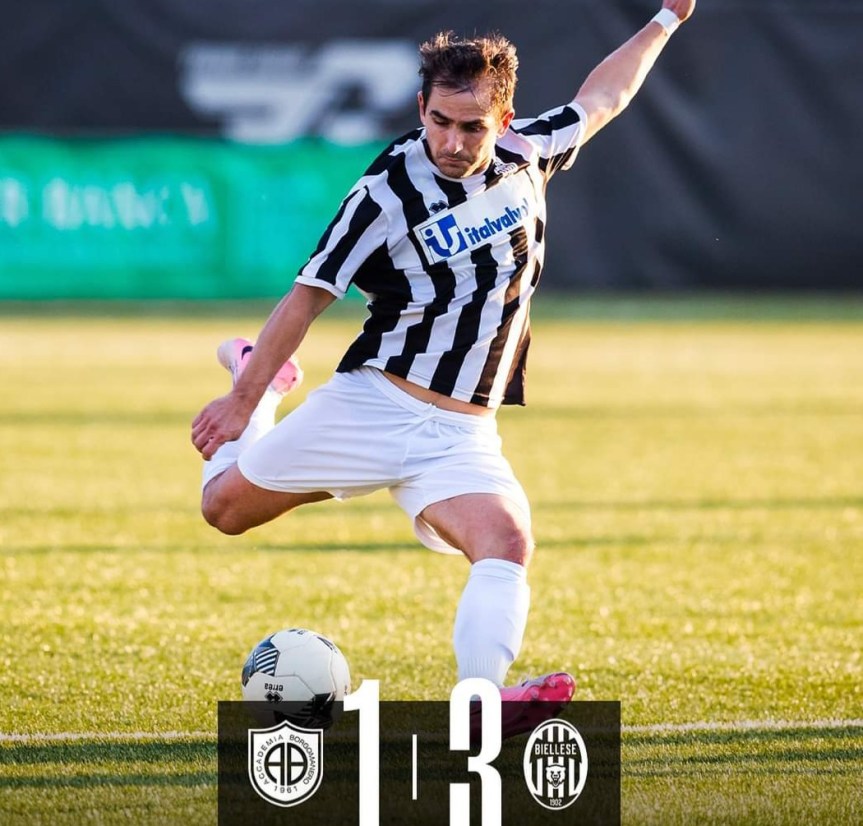 La Biellese batte il Borgomanero Accademia 3 a 1. Le parole di Mister&nbsp;Prina