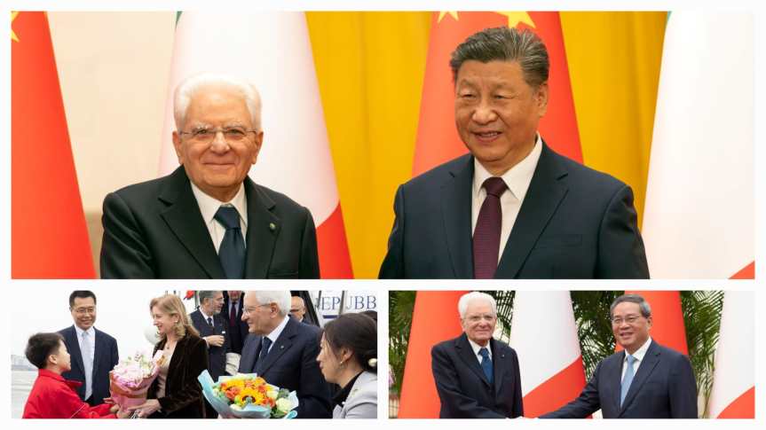 #politica.Mattarella in visita al Conservatorio Marco Polo in Cina. Foto&nbsp;Quirinale