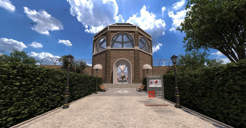 Il Ricetto di Candelo è parte del progetto MU.DI., Museo&nbsp;Digitale