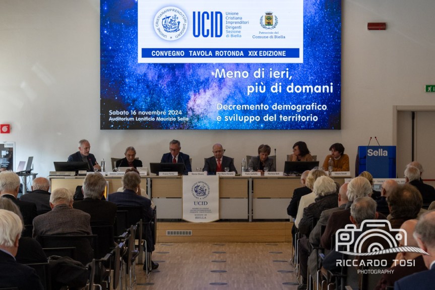 Meno di Ieri & Più di domani? Il tema proposto dall’ Ucid con al centro come relatori le massime autorità del territorio tra cui il sindaco di Biella Marzio&nbsp;Olivero.