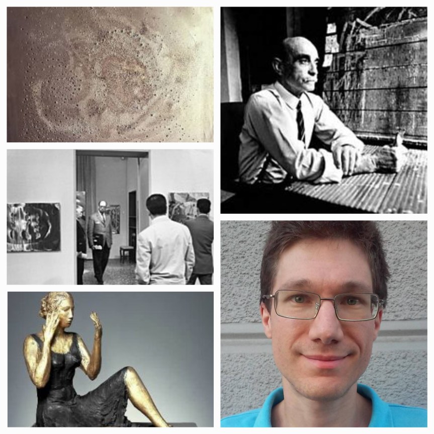 Lucio Fontana, artista italo-argentino del XX secolo commemorato dal nostro Michel&nbsp;Camillo