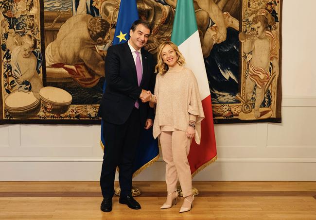Incontro con il Vice-Presidente esecutivo della Commissione europea Fitto5 Dicembre 2024- COMUNICATO&nbsp;STAMPA