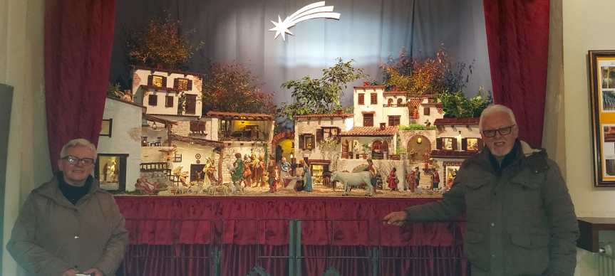 A Vigliano Biellese il Presepe di Natale illumina la Chiesa Parrocchiale dell’Assunta –&nbsp;video-