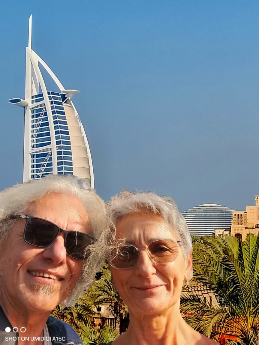 I nostri cittadini del mondo Dino & Nerina si preparano per Bombay salutando&nbsp;Dubai