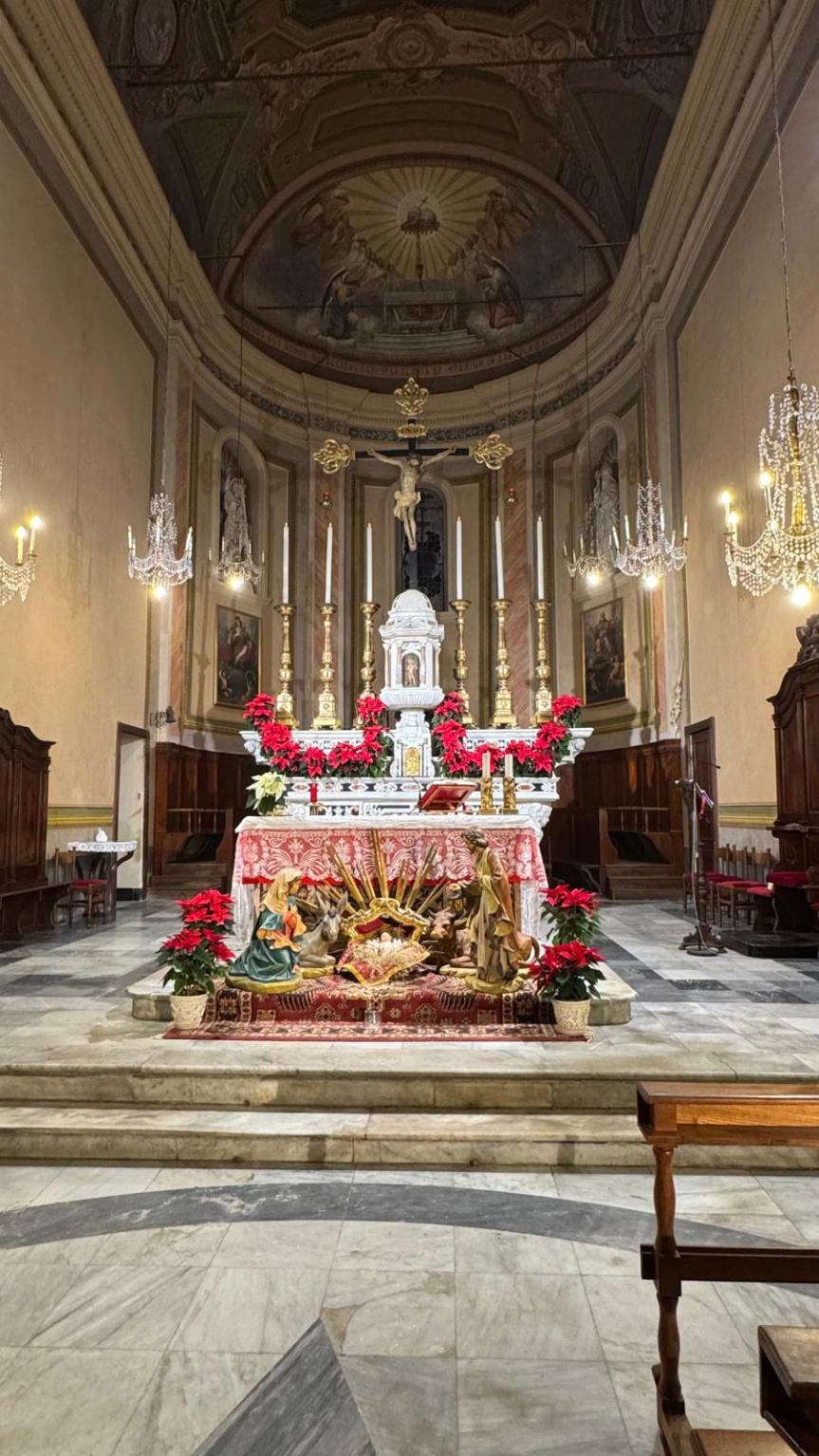 A Ceriale in Provincia di Savona un fantastico presepe nella Parrocchia di San Eugenio & San Giovanni&nbsp;Battista.