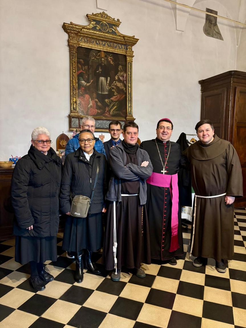 NELLA SECONDA DOMENICA DOPO IL NATALE IL VESCOVO DI BIELLA ROBERTO FARINELLA HA CELEBRATO LA MESSA ALLA CHIESA GIUBILARE BASILICA SAN SEBASTIANO&nbsp;BIELLA