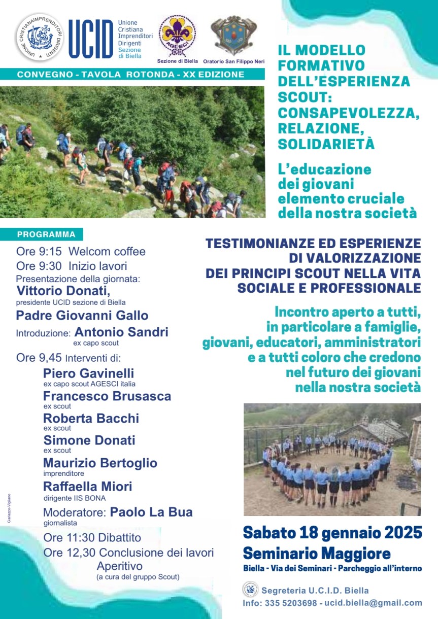 I GIOVANI AL CENTRO DELL’ UNIONE CRISTIANA IMPRENDITORI&nbsp;DIRIGENTI