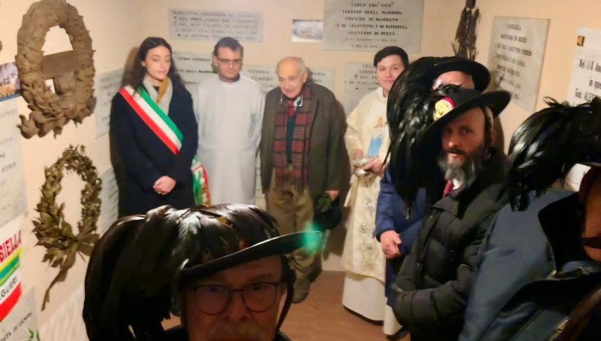 Grande successo per la messa dei Bersaglieri a San&nbsp;Sebastiano