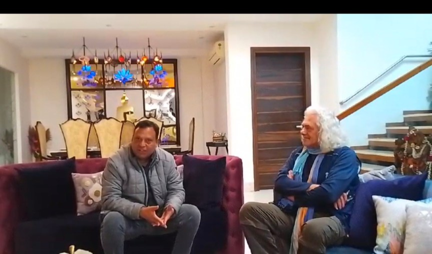 I nostri #cittadini del #mondo Dino & Nerina hanno intervistato&nbsp; Mr Sanjeev Chandra, leader internazionale punta di riferimento per NEW&nbsp;DELHI