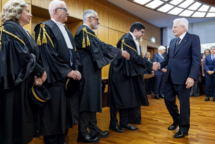 Il Presidente Mattarella alla cerimonia di inaugurazione dell’Anno giudiziario della Corte dei&nbsp;conti