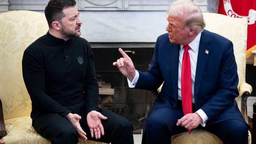 Trump bullizza Zelensky, e la diplomazia diventa uno&nbsp;show.