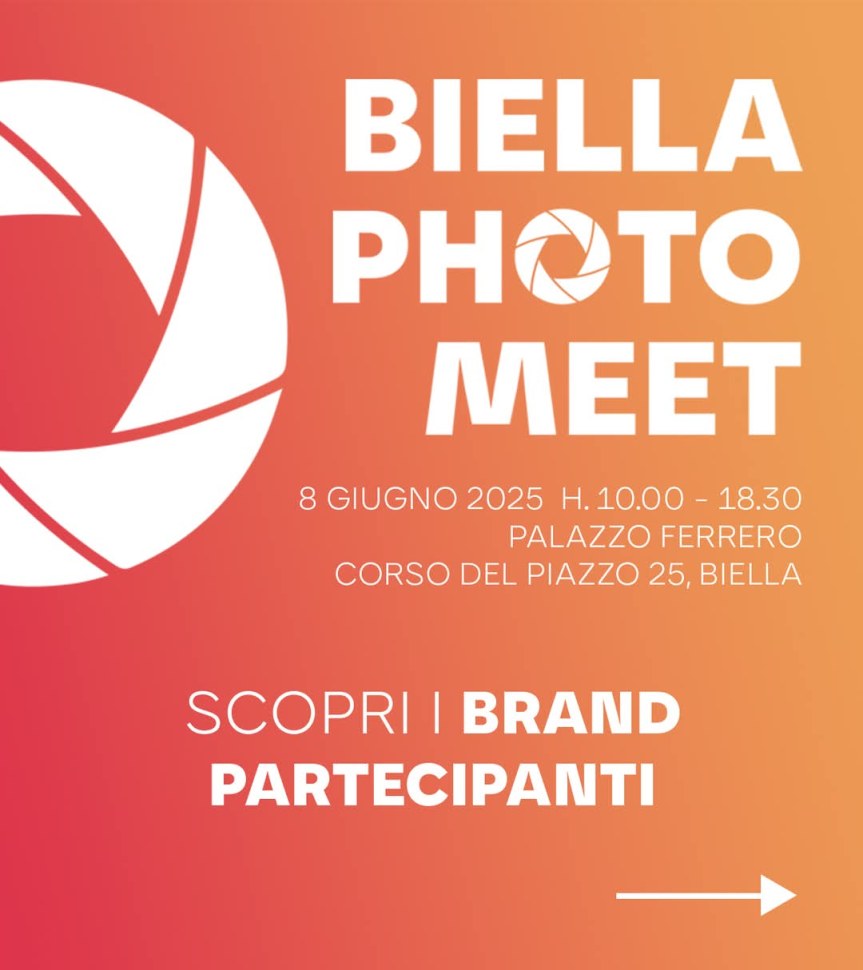 Il Biella Photo Meet 2025 si avvicina con i maggiori brand a Palazzo&nbsp;Ferrero