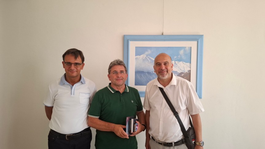 Parola della Grazia Biella si presenta al Presidente della Fondazione Cassa di Risparmio di&nbsp;Biella