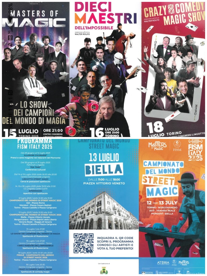 I MAESTRI DELL’ IMPOSSIBILE CON LE LORO PERFORMANCE FANNO TAPPA A BIELLA. UN GRANDE EVENTO CON IL PATROCINIO DELLA CITTÀ DI&nbsp;BIELLA