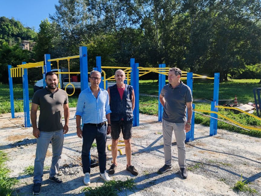 Biella investe nel benessere e nell’inclusione: nuove strutture per ginnastica all’aperto nel quartiere Chiavazza. Comunicato&nbsp;Stampa