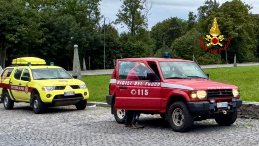 *Vigili del fuoco e Soccorso alpino recuperano due persone in&nbsp;Montagna*