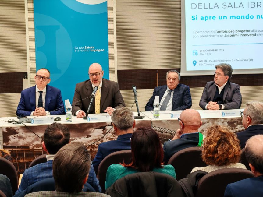 Comunicato stampa.Inaugurata la nuova Sala Ibrida dell’Ospedale di Biella: un investimento strategico per la sanità&nbsp;territoriale