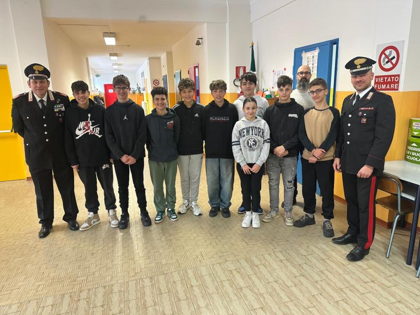 CULTURA DELLA LEGALITÀ: L’ARMA DEI CARABINIERI INCONTRA GLI STUDENTI DELL’ISTITUTO COMPRENSIVO DI&nbsp;PETTINENGO