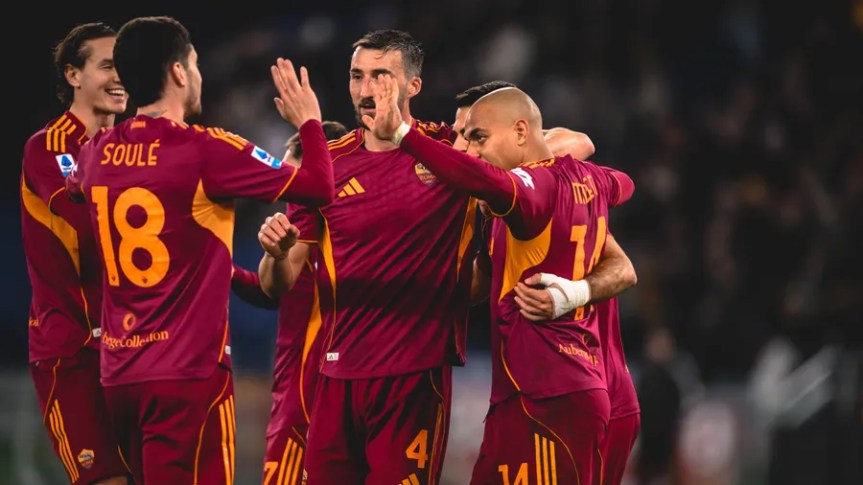 La Roma conquista tre punti pesantissimi e aggancia la Juventus al quarto posto in&nbsp;classifica.
