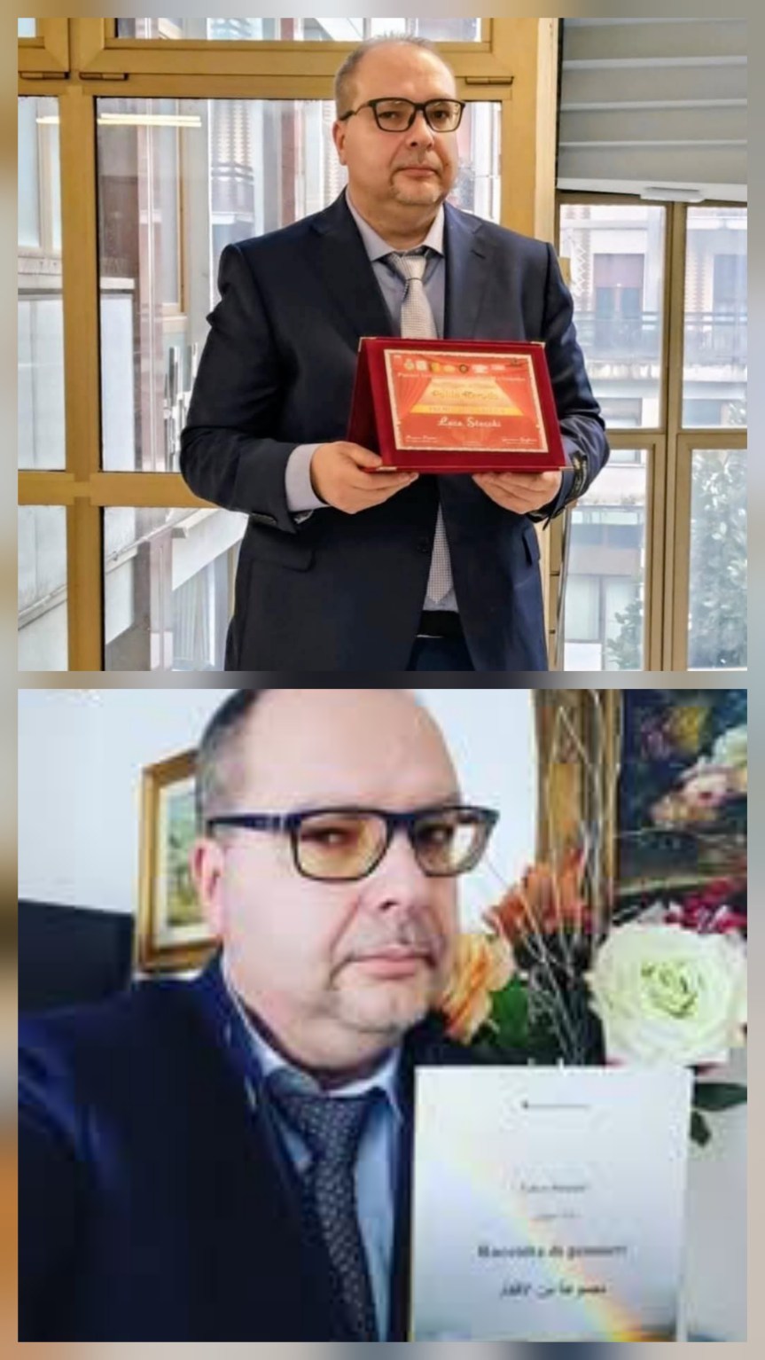 Premio alla carriera del Biellese Luca Stecchi. La cerimonia si terrà a Roma il 18 aprile alle ore&nbsp;16.00&nbsp;