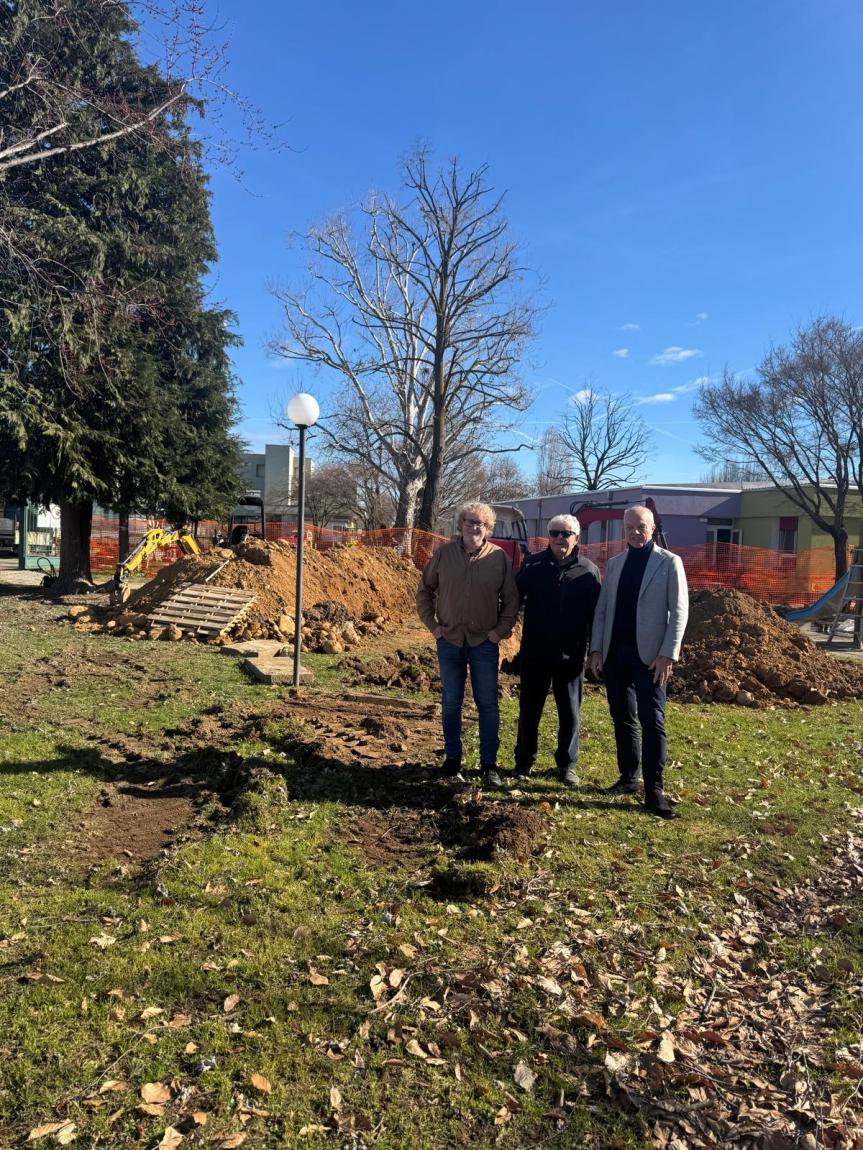 GAGLIANICO: TERMINATI I LAVORI DI RIFACIMENTO DELLA RETE FOGNARIA ALL’ASILO NIDO E ALLA SCUOLA&nbsp;MATERNA