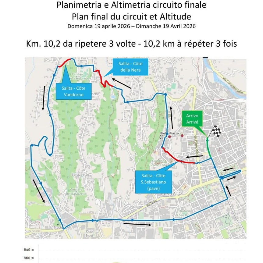 Il 30° giro della provincia di ciclismo torna in&nbsp;città.