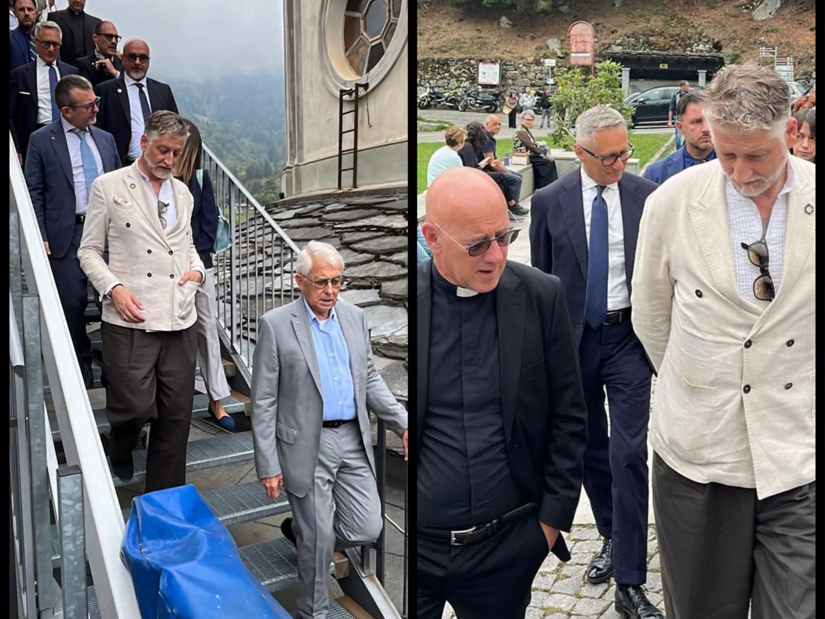 La Passione di Sordevolo (Biella) incontra il Ministro della Cultura Alessandro&nbsp;Giuli