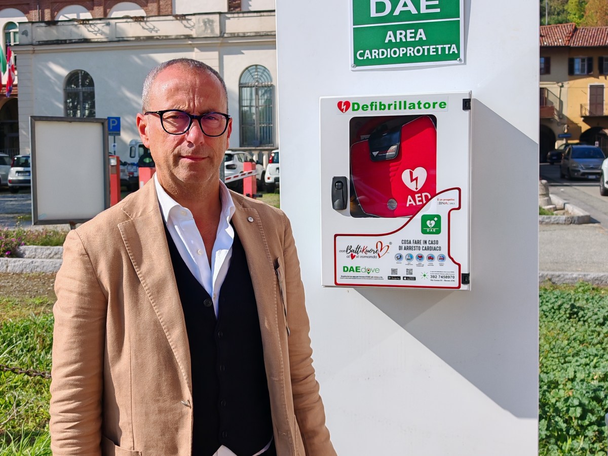 Biella rafforza la rete dei defibrillatori con il progetto&nbsp;Battikuore