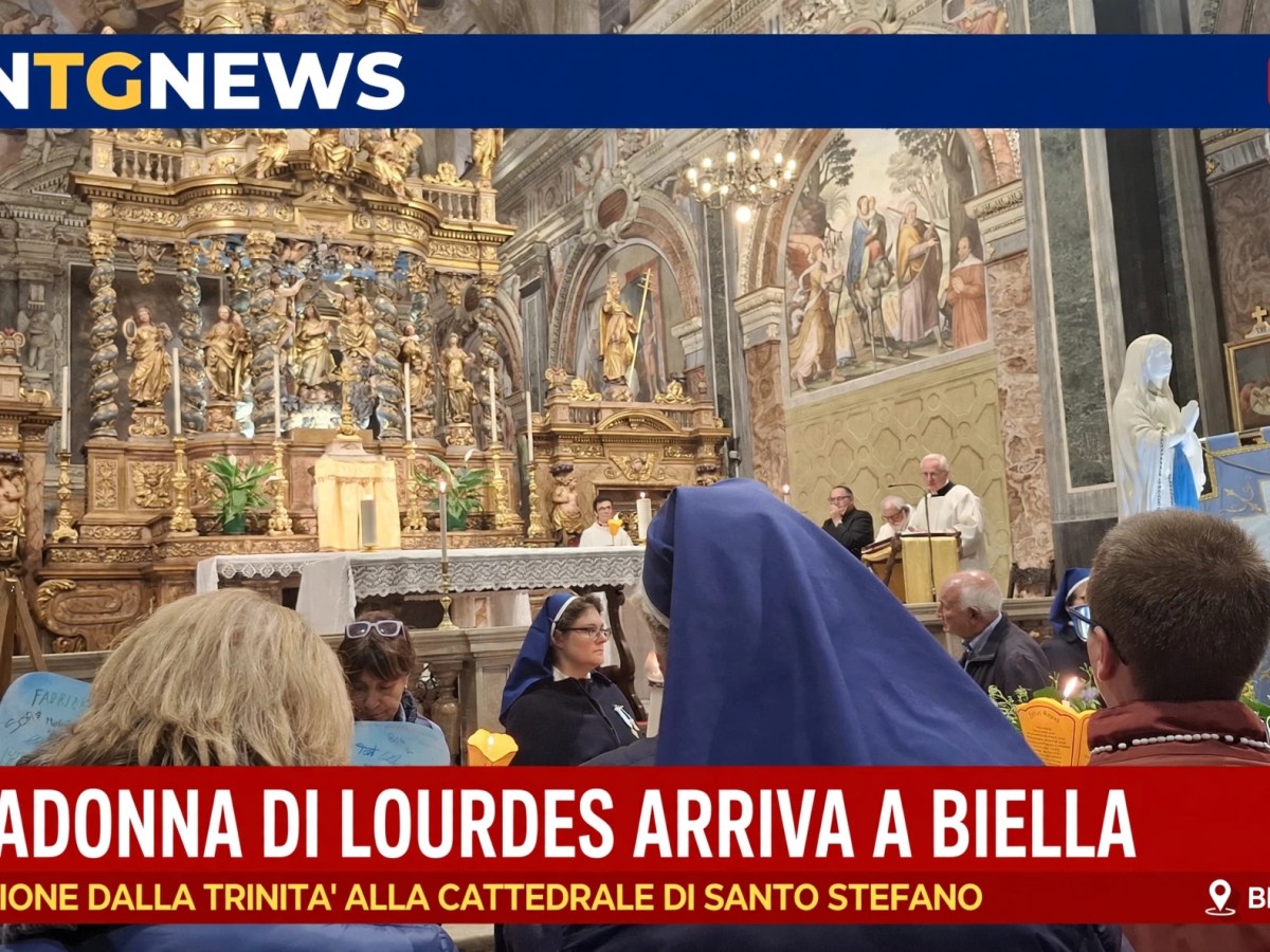 BIELLA – LA MADONNA DI LOURDES ARRIVA IN CITTÀ: FEDE E COMMOZIONE DALLA TRINITÀ ALLA&nbsp;CATTEDRALE.