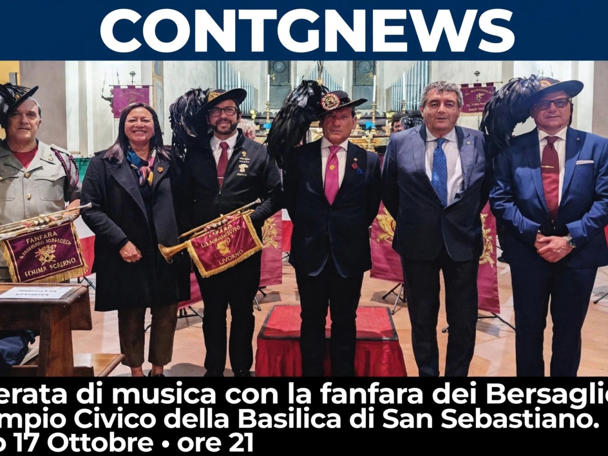 Una serata di musica con la fanfara dei Bersaglieri nel Tempio Civico della Basilica di San&nbsp;Sebastiano